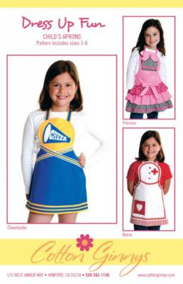 INVENTORY REDUCTION - Dress Up Fun sewing pattern from Cotton Ginnys