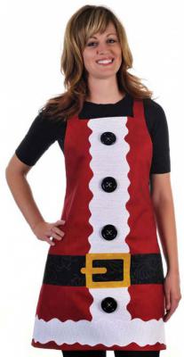 YEAR END INVENTORY REDUCTION - Santa's Helper Apron pattern from Cotton Ginnys