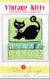 Vintage Kitty Sewing Machine Cover & Organizer Mat sewing pattern from Cotton Ginnys