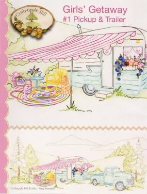Girls' Getaway #1 Pickup and Trailer sewing pattern from Crabapple Hill Designs