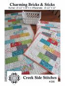 Charming Bricks & Sticks sewing pattern from Creek Side Stitches