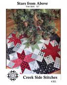 Stars-From-Above-Tree-Skirt-sewing-pattern-Creek-Side-Stitches-front