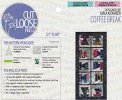 Coffee Break Table Runner sewing pattern Cut Loose Press