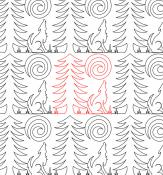 Coyote-Pine-and-Moon-DIGITAL-longarm-quilting-pantograph-design-Deb-Geissler