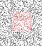 Dragon-1-DIGITAL-longarm-quilting-pantograph-design-Deb-Geissler