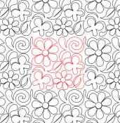 Butterfly-Flower-Swirls-1-DIGITAL-longarm-quilting-pantograph-design-Deb-Geissler