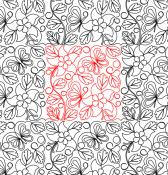 Columbine-and-Butterfly-1-DIGITAL-longarm-quilting-pantograph-design-Deb-Geissler