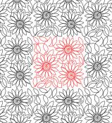 Flower-2-DIGITAL-longarm-quilting-pantograph-design-Deb-Geissler