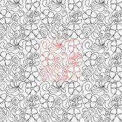 Flower-Swirls-11-DIGITAL-longarm-quilting-pantograph-design-Deb-Geissler