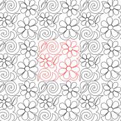 Flower-Swirls-7-DIGITAL-longarm-quilting-pantograph-design-Deb-Geissler
