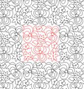 Ribbons-and-Flowers-DIGITAL-longarm-quilting-pantograph-design-Deb-Geissler