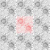 Spiral-Fire-Flower-3-DIGITAL-longarm-quilting-pantograph-design-Deb-Geissler