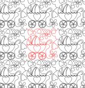 Baby-Carriage-2-DIGITAL-longarm-quilting-pantograph-design-Deb-Geissler