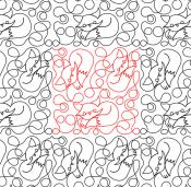 Baby-Foxes-DIGITAL-longarm-quilting-pantograph-design-Deb-Geissler