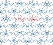 Cone-Flower-DIGITAL-longarm-quilting-pantograph-design-Sew-Shabby-Quilting