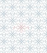 Delicate-Daisy-DIGITAL-longarm-quilting-pantograph-design-Sew-Shabby-Quilting