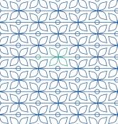 Fancy Pants DIGITAL Longarm Quilting Pantograph Design by Melissa Kelley