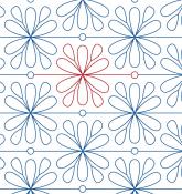 Florence DIGITAL Longarm Quilting Pantograph Design by Melissa Kelley