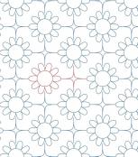Flower-Power-DIGITAL-longarm-quilting-pantograph-design-Sew-Shabby-Quilting