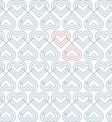 Geo-Hearts-DIGITAL-longarm-quilting-pantograph-design-Sew-Shabby-Quilting