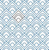 Nested Hills DIGITAL Longarm Quilting Pantograph Design by Melissa Kelley