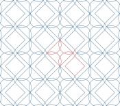 Plaid Lover DIGITAL Longarm Quilting Pantograph Design by Melissa Kelley