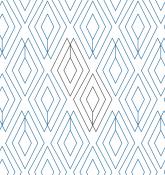 Shimmer DIGITAL Longarm Quilting Pantograph Design by Melissa Kelley