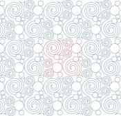 Swirly-Bubbles-DIGITAL-longarm-quilting-pantograph-design-Sew-Shabby-Quilting