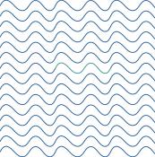 Wavy Lines DIGITAL Longarm Quilting Pantograph Design by Melissa Kelley