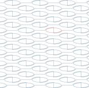 Squishy Ovals DIGITAL Longarm Quilting Pantograph Design by Sew Shabby Quilting