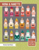Norm & Nanette Gnomes quilt sewing pattern by Elizabeth Hartman