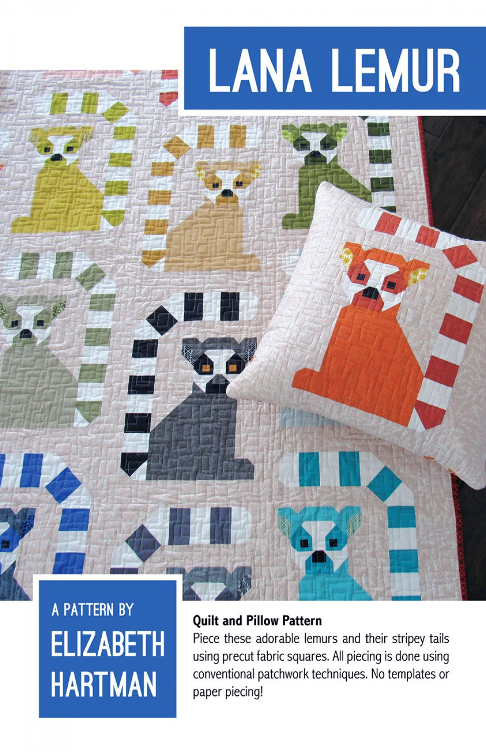 Lana-Lemur-quilt-sewing-pattern-Elizabeth-Hartman-front
