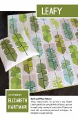 CLOSEOUT - Leafy quilt sewing pattern by Elizabeth Hartman