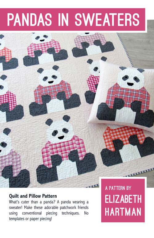 Pandas-in-Sweaters-quilt-sewing-pattern-Elizabeth-Hartman-front