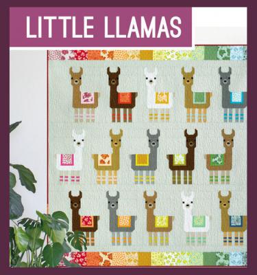 Little Llamas Quilt Kit by Elizabeth Hartman