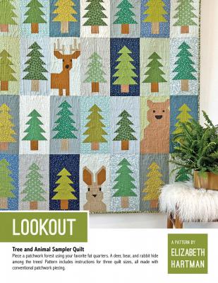 Lookout quilt sewing pattern by Elizabeth Hartman