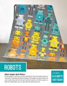 CLOSEOUT - Robots quilt sewing pattern by Elizabeth Hartman