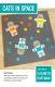 Cats In Space quilt sewing pattern by Elizabeth Hartman