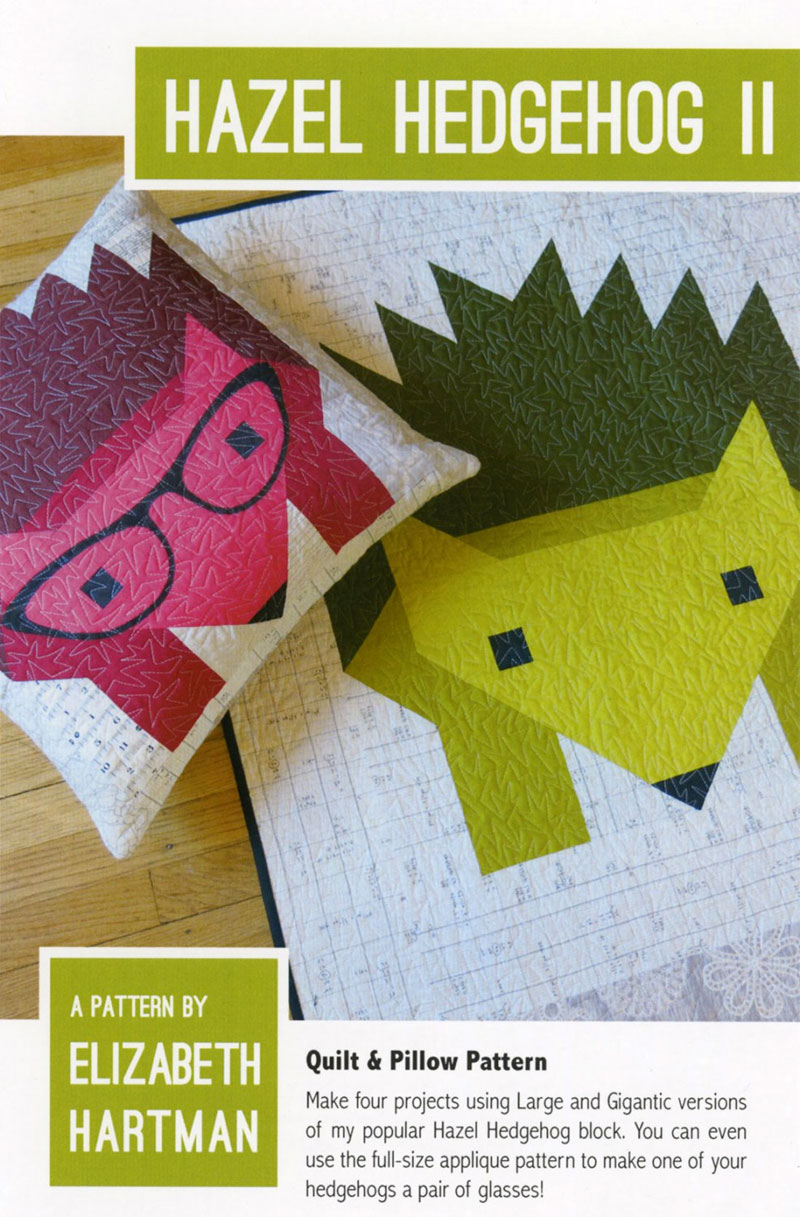 Hazel-Hedgehog-II-quilt-sewing-pattern-Elizabeth-Hartman-quilts-design-front