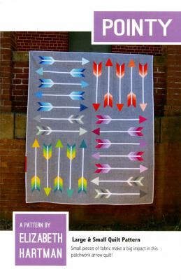 Pointy quilt quilt sewing pattern by Elizabeth Hartman