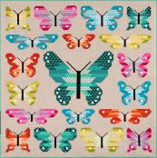Lepidoptera - Butterfly Sampler Quilt sewing pattern by Elizabeth Hartman 2