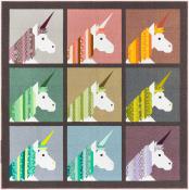 CLOSEOUT - Lisa the Unicorn quilt sewing pattern by Elizabeth Hartman 3