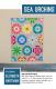INVENTORY REDUCTION - Sea Urchins quilt sewing pattern by Elizabeth Hartman
