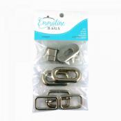 Spring Sling Hardware Kit - Nickel from Emmaline Bags