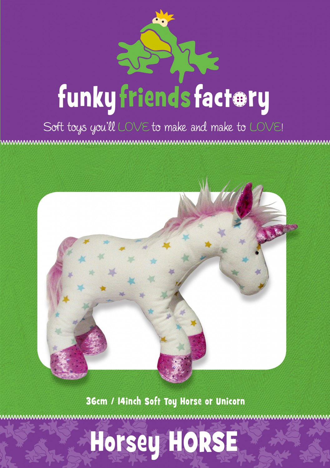 Horsey-Horse-Unicorn-sewing-pattern-Funky-Friends-Factory-front