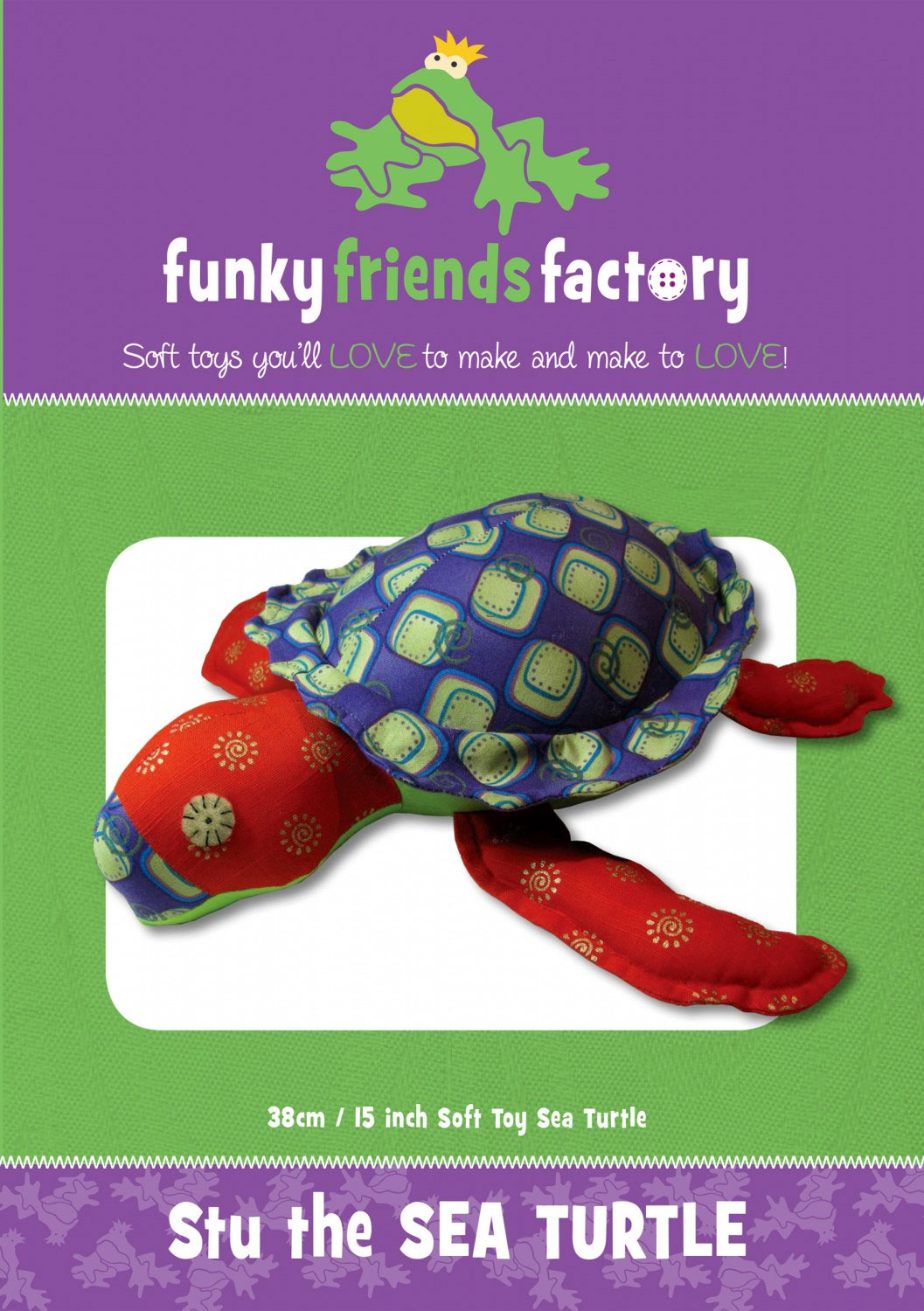 Stue-the-Sea-Turtle-sewing-pattern-Funky-Friends-Factory-front