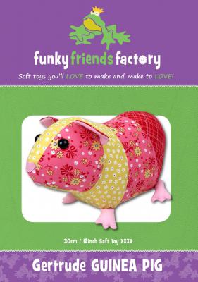 Gertrude Guinea Pig sewing pattern Funky Friends Factory
