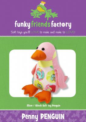 Penny Penguin sewing pattern Funky Friends Factory