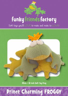Prince Charming Froggy sewing pattern Funky Friends Factory