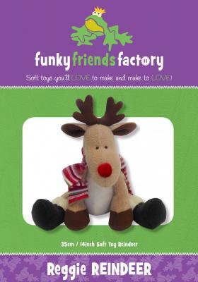 Reggie Reindeer sewing pattern Funky Friends Factory